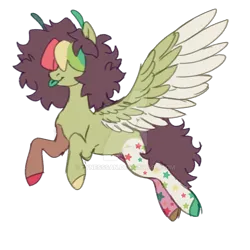 Size: 1024x1024 | Tagged: safe, artist:lynesssan, derpibooru import, oc, oc:bugsy, pegasus, pony, image, png, simple background, solo, transparent background