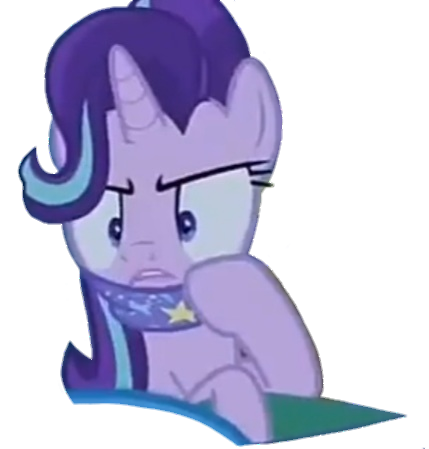 Size: 429x449 | Tagged: safe, derpibooru import, starlight glimmer, pony, unicorn, road to friendship, :c, >:c, angry, annoyed, background removed, blanket, cloth gag, frown, gag, image, png, seriously, starlight glimmer is not amused, starlight's gag, unamused