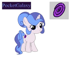 Size: 818x676 | Tagged: safe, artist:cdv, derpibooru import, oc, oc:pocket galaxy, pony, unicorn, derpibooru exclusive, female, filly, foal, image, png, reference sheet, simple background, transparent background