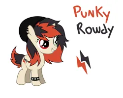Size: 845x676 | Tagged: safe, artist:cdv, derpibooru import, oc, oc:punky rowdy, pony, unicorn, derpibooru exclusive, female, filly, foal, image, png, reference sheet, simple background, transparent background
