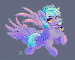 Size: 2048x1650 | Tagged: safe, artist:luanshanhun, derpibooru import, oc, oc:cloud cover, unofficial characters only, pegasus, pony, female, image, jpeg, notepad, pegasus oc, simple background, wings