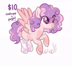 Size: 697x645 | Tagged: safe, artist:sleepeeava, derpibooru import, oc, pony, image, jpeg, selling, wings