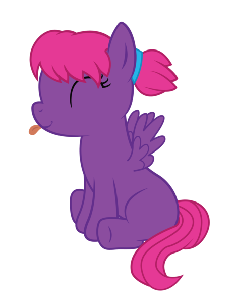 Size: 1224x1584 | Tagged: safe, artist:andrevus, derpibooru import, oc, oc:pinkmane, unofficial characters only, alicorn, pony, alicorn oc, female, filly, foal, hidden horn, horn, image, png, simple background, solo, transparent background, wings, younger