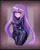 Size: 512x640 | Tagged: safe, derpibooru import, machine learning generated, maud pie, human, alternate hairstyle, derpibooru exclusive, humanized, image, latex, latex suit, long hair, looking at you, png, simple background, solo