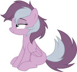 Size: 6006x5581 | Tagged: safe, artist:surprisepi, derpibooru import, oc, oc:amethyst harmony, unofficial characters only, pegasus, pony, base used, female, image, looking up, mare, pegasus oc, png, sitting, solo, wings