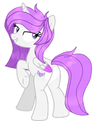 Size: 1280x1602 | Tagged: artist needed, safe, derpibooru import, oc, unofficial characters only, alicorn, pony, base used, butt, female, heart, heart butt, heart butt marking, heart mark, image, looking back, mare, plot, png, sexy, simple background, solo, transparent background, vector