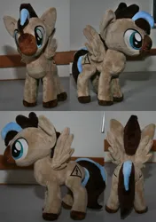 Size: 2814x4000 | Tagged: safe, artist:bastler, derpibooru import, oc, oc:steppi, unofficial characters only, pegasus, pony, image, irl, jpeg, male, pegasus oc, photo, plushie, stallion, wings