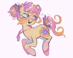 Size: 1280x1024 | Tagged: safe, artist:dulcesilly, derpibooru import, oc, unofficial characters only, earth pony, blushing, bow, happy, image, jewelry, jpeg, necklace, open mouth, open smile, smiling, solo, sparkles, tail, tail bow, whistle, whistle necklace