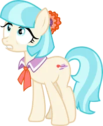 Size: 3000x3663 | Tagged: safe, artist:cloudyglow, derpibooru import, coco pommel, made in manehattan, image, png, simple background, solo, transparent background, vector