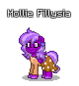 Size: 160x176 | Tagged: safe, artist:dematrix, derpibooru import, oc, oc:mollie fillysia, unofficial characters only, pegasus, pony, pony town, clothes, dress, female, image, mare, pixel art, png, simple background, solo, transparent background