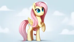 Size: 1024x576 | Tagged: safe, derpibooru import, machine learning assisted, machine learning generated, fluttershy, pegasus, pony, cute, female, image, mare, png, solo