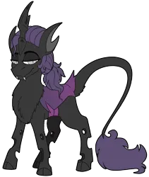 Size: 1024x1212 | Tagged: safe, artist:brainiac, derpibooru import, oc, oc:facsimile, unofficial characters only, changeling, pony, changeling king, image, male, png, simple background, solo, stallion, transparent background