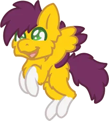 Size: 1162x1287 | Tagged: safe, artist:michini, derpibooru import, oc, oc:yellow jack, unofficial characters only, pegasus, coat markings, image, pegasus oc, png, simple background, socks (coat marking), solo, transparent background, wings