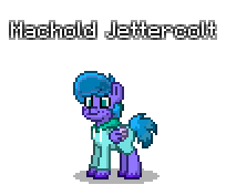 Size: 204x176 | Tagged: safe, artist:dematrix, derpibooru import, oc, oc:machold jettercolt, unofficial characters only, pegasus, pony, pony town, clothes, image, male, pixel art, png, simple background, solo, transparent background