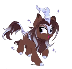 Size: 4072x3864 | Tagged: safe, artist:nemarin, derpibooru import, oc, oc:autumn grace, unofficial characters only, kirin, pony, base used, female, ice, image, kirin oc, mare, png, simple background, solo, transparent background