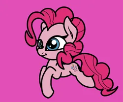 Size: 2048x1696 | Tagged: safe, artist:ewoudcponies, derpibooru import, pinkie pie, earth pony, pony, female, image, pink background, png, simple background, solo