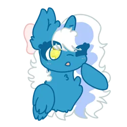 Size: 3000x3000 | Tagged: safe, artist:aurplestarss, derpibooru import, oc, oc:fleurbelle, unofficial characters only, alicorn, pony, alicorn oc, blushing, bow, female, hair bow, horn, image, mare, png, simple background, solo, starry eyes, transparent background, wingding eyes, wings, yellow eyes