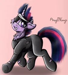 Size: 855x945 | Tagged: safe, artist:angelwingsmlpfim, derpibooru import, twilight sparkle, pony, unicorn, it's about time, female, future twilight, image, jpeg, mare, simple background, solid sparkle, solo, unicorn twilight