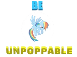 Size: 1039x769 | Tagged: safe, artist:rebelsuperstar, derpibooru import, rainbow dash, pegasus, pony, bubble, bubble solution, female, g4, grin, image, in bubble, mare, png, simple background, smiling, spread wings, text, transparent background, trapped, wings