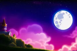 Size: 3072x2048 | Tagged: safe, artist:avalaz6214, derpibooru import, machine learning generated, purplesmart.ai, stable diffusion, background, beautiful, castle, derpibooru exclusive, image, moon, no pony, png, sky, stars, wallpaper