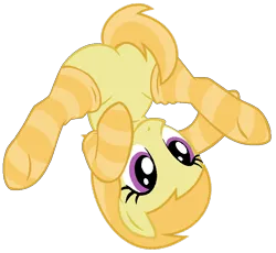 Size: 726x669 | Tagged: suggestive, artist:darkpandax, artist:illuminatiums, edit, noi, pony, adorasexy, butt, clothes, cute, featureless crotch, female, filly, frontbend, image, piledriver, plot, png, sexy, show accurate, simple background, socks, solo, striped socks, transparent background, upside down, vector