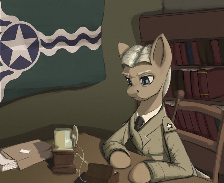 Size: 4096x3335 | Tagged: safe, artist:monx94, derpibooru import, oc, oc:arclight, earth pony, pony, equestria at war mod, clothes, image, jpeg, military, solo, uniform