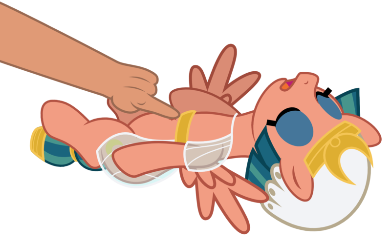 Size: 1600x1000 | Tagged: safe, artist:favitwink, derpibooru import, somnambula, human, pegasus, pony, animated, animated png, bellyrubs, breathing, disembodied arm, disembodied hand, eyes closed, female, full body, hand, image, loop, lying down, mare, offscreen character, on back, open mouth, perfect loop, png, simple background, solo focus, spread wings, transparent background, wings