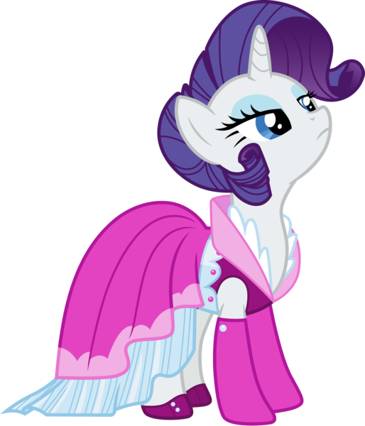 Size: 3000x3502 | Tagged: safe, artist:cloudyglow, derpibooru import, rarity, too many pinkie pies, clothes, dress, evening gloves, gloves, image, long gloves, png, shoes, solo, vector