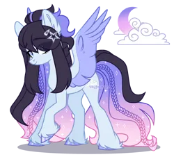 Size: 2200x1990 | Tagged: safe, artist:skyfallfrost, derpibooru import, oc, oc:onyx facade, pegasus, pony, female, image, mare, png, quadrupedal, simple background, solo, transparent background