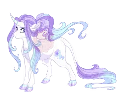 Size: 2900x2300 | Tagged: safe, artist:gigason, derpibooru import, oc, oc:derecho, pony, unicorn, female, image, magical lesbian spawn, mare, offspring, parent:princess celestia, parent:starlight glimmer, parents:starlestia, png, quadrupedal, simple background, solo, transparent background