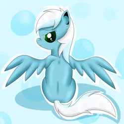 Size: 500x500 | Tagged: safe, artist:ask-fleetfoot, derpibooru import, fleetfoot, pony, alternate hairstyle, ask-fleetfoot, image, png, quadrupedal, solo