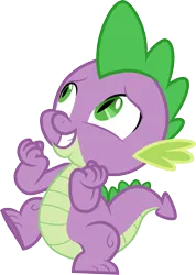 Size: 3000x4203 | Tagged: safe, artist:cloudyglow, derpibooru import, spike, it ain't easy being breezies, image, png, solo, vector