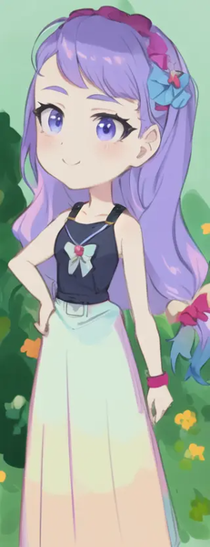 Size: 320x832 | Tagged: safe, artist:luckreza8, derpibooru import, edit, edited screencap, machine learning generated, screencap, snow flower, equestria girls, equestria girls series, sunset's backstage pass!, spoiler:eqg series (season 2), anime, bare shoulders, happy, image, pinegraph, png, sleeveless