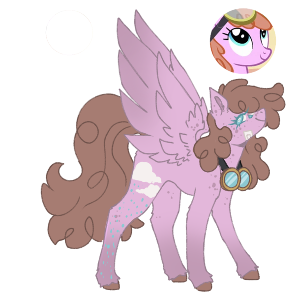 Size: 1000x1000 | Tagged: safe, artist:kazmuun, derpibooru import, jetstream, pegasus, pony, female, goggles, image, mare, png, quadrupedal, simple background, solo, transparent background