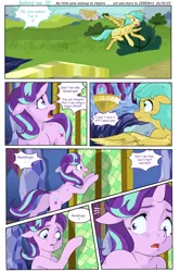 Size: 1920x2893 | Tagged: safe, artist:jeremy3, derpibooru import, starlight glimmer, sunshower raindrops, pony, comic, digital art, image, jpeg, twilight's castle