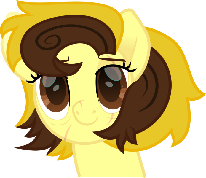 Size: 2772x2394 | Tagged: safe, artist:lincolnbrewsterfan, derpibooru import, edit, editor:nc-tv, part of a set, vector edit, oc, oc:countess sweet bun, unofficial characters only, pegasus, pony, derpibooru, a horse shoe-in, rainbow roadtrip, .svg available, april fools, april fools 2023, badge, bags under eyes, brown eyes, brown mane, bust, commission, curly mane, derpibooru badge, eye scar, facial scar, female, hair bun, image, inkscape, lidded eyes, looking at you, mare, meta, movie accurate, pegasus oc, png, scar, site related, smiling, smiling at you, solo, straight hair, straight mane, tired, tired eyes, two toned mane, vector, wings, yellow mane