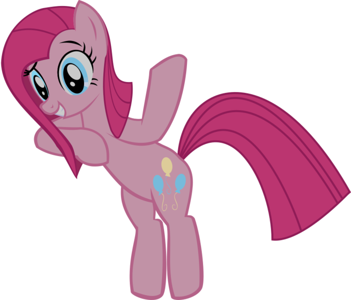 Size: 873x746 | Tagged: safe, artist:retroponybro, derpibooru import, pinkie pie, earth pony, pony, base used, female, full body, image, long mane, mare, pinkamena diane pie, png, simple background, solo, three quarter view, transparent background, vector