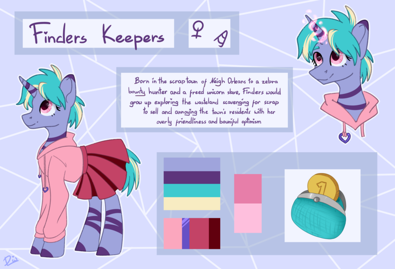 Size: 2500x1700 | Tagged: safe, artist:lambydwight, derpibooru import, oc, oc:finders keepers, unofficial characters only, pony, unicorn, bust, image, png, portrait, reference sheet, simple background