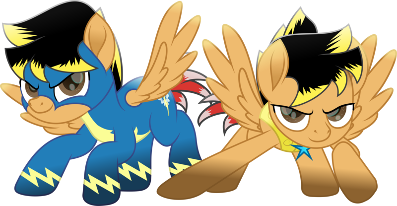 Size: 4503x2336 | Tagged: safe, artist:lincolnbrewsterfan, derpibooru import, edit, editor:nc-tv, vector edit, oc, oc:14fan, unofficial characters only, pegasus, pony, my little pony: the movie, .svg available, black mane, clothes, crouching, derpibooru exclusive, determination, determined, determined face, determined look, determined smile, duality, gradient hooves, head down, high res, highlights, image, inkscape, lightning, looking at you, male, mismatched mane, mismatched tail, movie accurate, pegasus oc, pegasus royal guard, png, ponysona, red tail, royal guard, self paradox, self ponidox, shading, simple background, smiling, smiling at you, spread wings, stallion, stars, tail, transparent background, two toned mane, two toned tail, uniform, vector, wings, wonderbolts, wonderbolts uniform, yellow mane