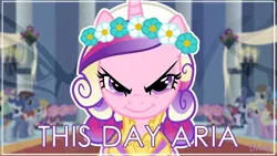 Size: 1920x1080 | Tagged: safe, artist:dixierarity, artist:lightningbolt, derpibooru import, princess cadance, cover, fandub, image, jpeg, polish, princess, royal wedding, this day aria, vector