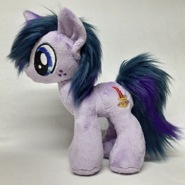 Size: 604x604 | Tagged: safe, artist:ferra craft, derpibooru import, oc, oc:dask shine, pony, unicorn, image, irl, jpeg, male, photo, plushie, solo