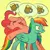 Size: 1500x1500 | Tagged: safe, artist:flightless-fox, derpibooru import, pinkie pie, rainbow dash, earth pony, pegasus, pony, annoyed, cider, drunk, drunkie pie, duo, duo female, female, image, jpeg, mare, rainbow dash is not amused, simple background, speech bubble, unamused