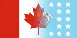 Size: 1600x800 | Tagged: safe, derpibooru import, canadian, canadian flag, equestria flag, image, jpeg