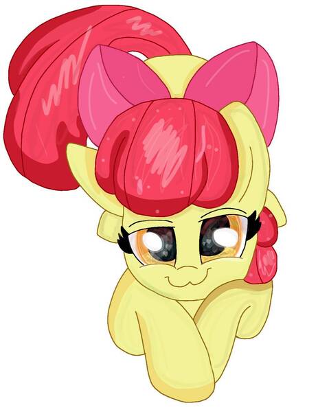 Size: 1099x1378 | Tagged: safe, artist:applebloomyloves, derpibooru import, apple bloom, earth pony, pony, female, image, jpeg, solo