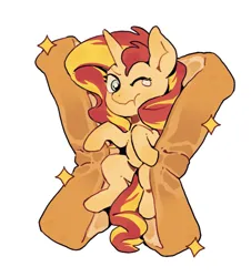 Size: 1319x1456 | Tagged: safe, artist:yanming98294, derpibooru import, sunset shimmer, pony, unicorn, female, image, mare, png, solo