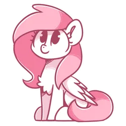 Size: 2100x2100 | Tagged: safe, artist:sugar morning, derpibooru import, oc, oc:sugar morning, unofficial characters only, pegasus, pony, female, image, looking up, mare, png, simple background, sitting, solo, transparent background