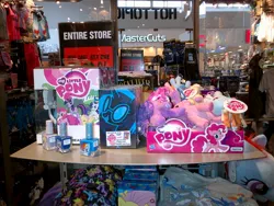 Size: 2560x1920 | Tagged: safe, derpibooru import, pinkie pie, pony, hot topic, image, irl, jpeg, mall, merchandise, photo, plushie