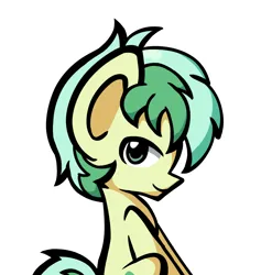 Size: 1420x1496 | Tagged: safe, artist:derp pone, derpibooru import, sandbar, pony, image, looking at you, male, png, simple background, sitting, solo, stallion, white background