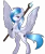 Size: 3200x3800 | Tagged: safe, artist:takan0, derpibooru import, oc, oc:starburn, unofficial characters only, pegasus, pony, bipedal, female, hoof hold, image, jewelry, looking at you, mare, necklace, png, rearing, simple background, solo, spread wings, staff, transparent background, wings
