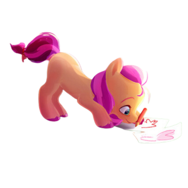 Size: 1263x1263 | Tagged: safe, derpibooru import, official, sunny starscout, earth pony, pony, baby, coloring, coloring page, concept art, cute, drawing, female, filly, foal, g5, image, paper, png, simple background, solo, sunnybetes, transparent background, younger